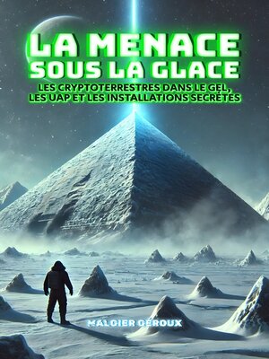 cover image of La menace sous la glace